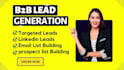 do b2b lead generation, prospect list and email list building