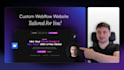 create a webflow design and develop your webflow website