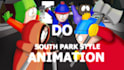 create cartoon style south park  2d animation professional social media ads