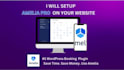 setup amelia pro on your website, create amelia pro website