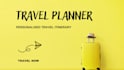 make fully personalised travel plan or travel itinerary