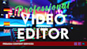 professional commercial and product video editing