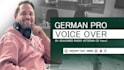 do a professional authentic male german voice over