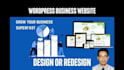 do wordpress business website design redesign blog flatsome