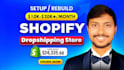 build automated shopify dropshipping store