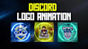 create animated discord logo animation,gif banner animation,pfp and icon