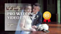 professional wedding video editing