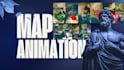 create 2d and 3d map animation with dynamic sound design
