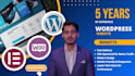 develop wordpress website, wordpress design, or blog