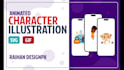 do rive character or illustration animations for web and app