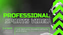create a professional sports video for instagram, youtube shorts and tiktok