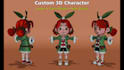 model and texture your 3d characters