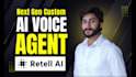 build an ai receptionist, lead gen voice agent using retell ai