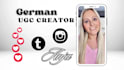 create german ugc tiktok or reels in german