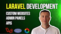 create laravel website with admin panel, API develop, PHP site