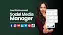 be your social media marketing manager and content creator