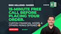 a business plan, financial model and pitch deck for startups