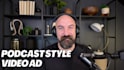 create a podcast style ugc social media video ad
