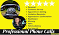 be your virtual receptionist and phone call agent for US and canada