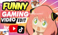 funny gaming video edits with memes for youtube