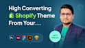 develop shopify theme from your  PSD, xd, ai, or figma design