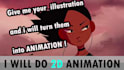 turn your illustration into animation