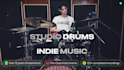 record a world class indie pop, indie rock live drums
