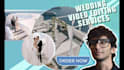 wedding video editing with cinematic storytelling