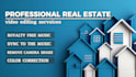 do professional real estate video editing