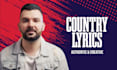 write authentic country lyrics for you