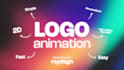 make simple 2d logo animation