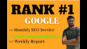 do professional monthly SEO service guaranty google page 1