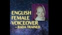 record a voiceover in an english accent