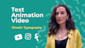 do kinetic typography text animation with motion graphics