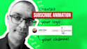 do youtube subscribe button green screen by 12 hr video animation