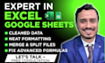 clean, organize, merge excel, CSV, google sheets and fix formulas
