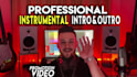 instrumental podcast intro and outro music or jingle
