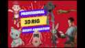 do character rigging by a professional rigger to ready animation