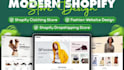 design, redesign shopify store, shopify dropshipping store, shopify website