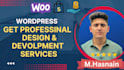 design and develop a professional wordpress, a ecommerce website