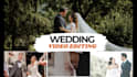 professional edit cinematic wedding videos, teasers, and highlights