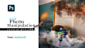 create conceptual photo manipulation and blend high quality image in photoshop