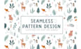 create seamless patterns for baby textile prints