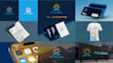 design a professional business logo and complete brand identity and social kit