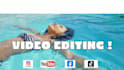 edit video wedding party podcast reel combine split crop cut