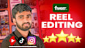 do professional instagram reel, tiktok editing in under 5 hour