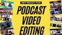 edit your zoom video and multi camera video into a podcast