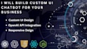 build custom UI chatbot for your business with openai api