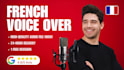 provide professional french voice over