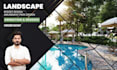 3d model and render your landscape yard pools resort concept